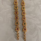 Antique Ruby Green Matilu |  Indian Ear Chains