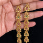 Antique Ruby Green Matilu |  Indian Ear Chains