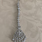 Rhodium AD Maang Tikka | Indian jewelry in USA