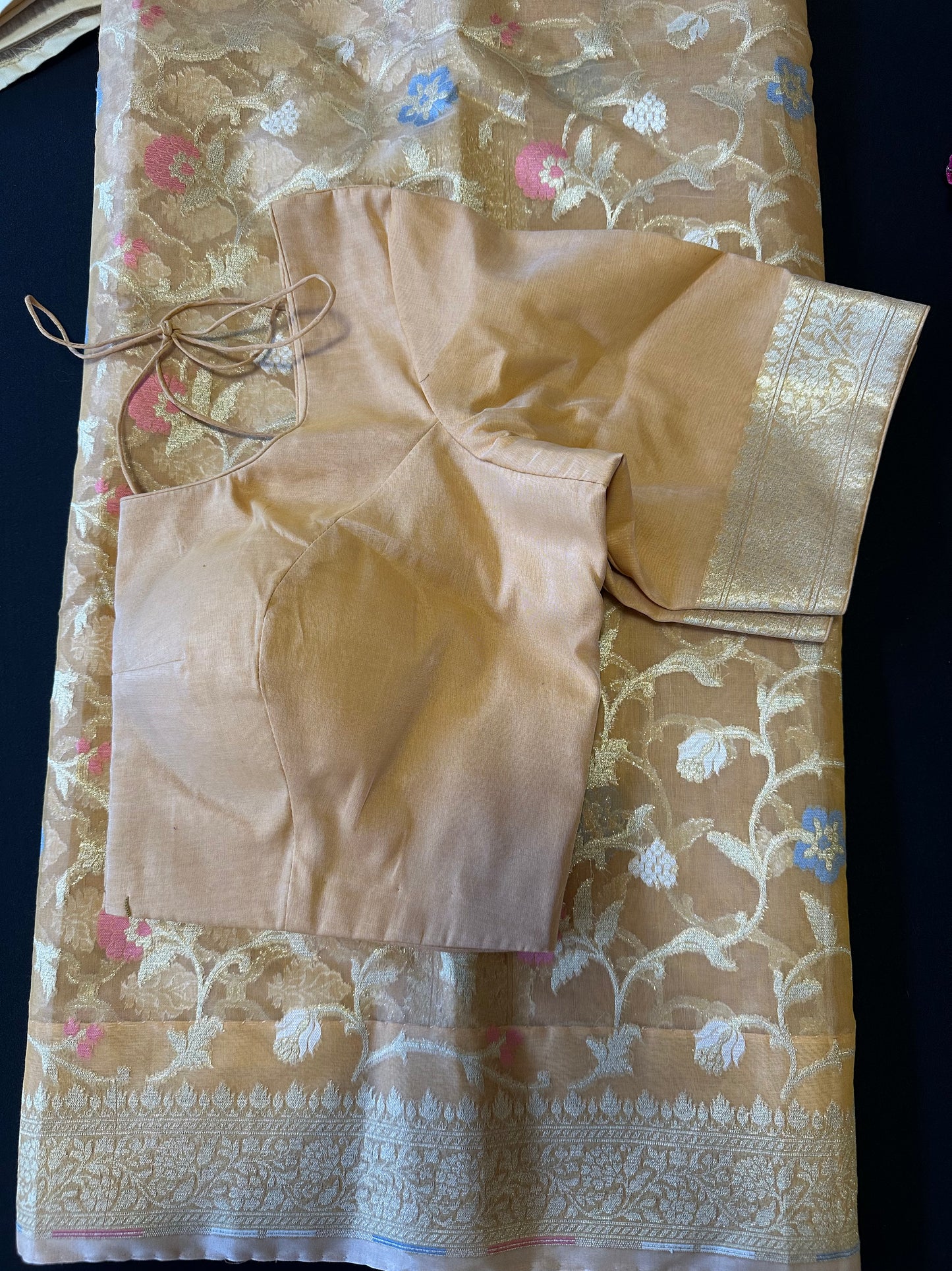 Premium Banarasi Pure Cotton Jangla Saree | Jamdani Inspiration Jangala Saree | Indian Sarees in USA