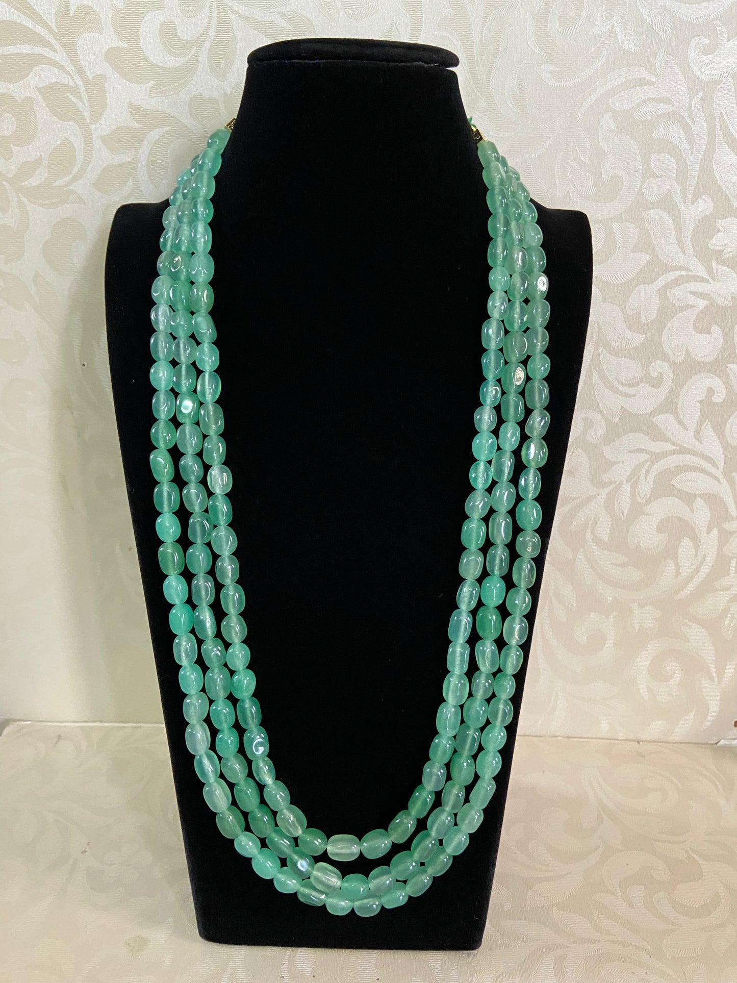 Gem Grade Onyx Beads Necklace | Indian jewelry in USA