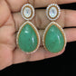 AD Emerald Drop Earrings |  Doublet Earrings