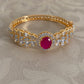 CZ Openable Bracelet | Indian Jewelry | Gift Idea