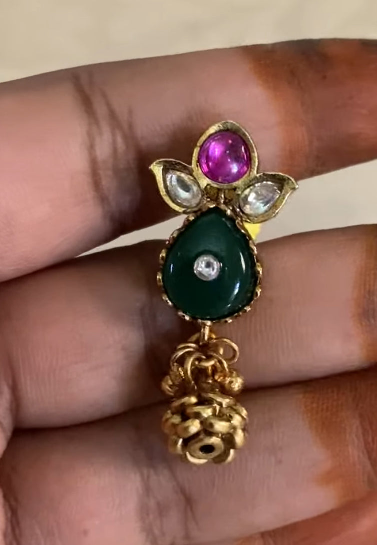 Antique Kundan Classic Necklace With Earrings | indian Jewelry In USA