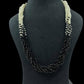 Black & White Beads Mala Necklace | Indian Jewelry In USA