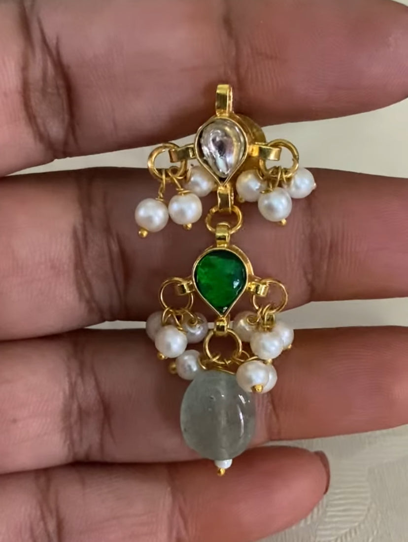 Antique Jadau Kundan Pearl Necklace Set | Indian Jewelry | Gift Idea