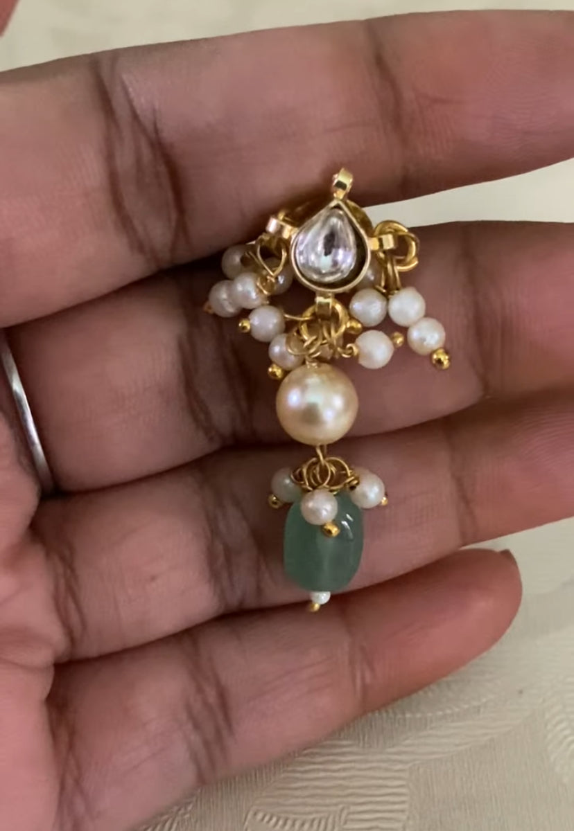 Antique Jadau Kundan Necklace Set   |  Kundan Necklace | Indian Jewelry In USA