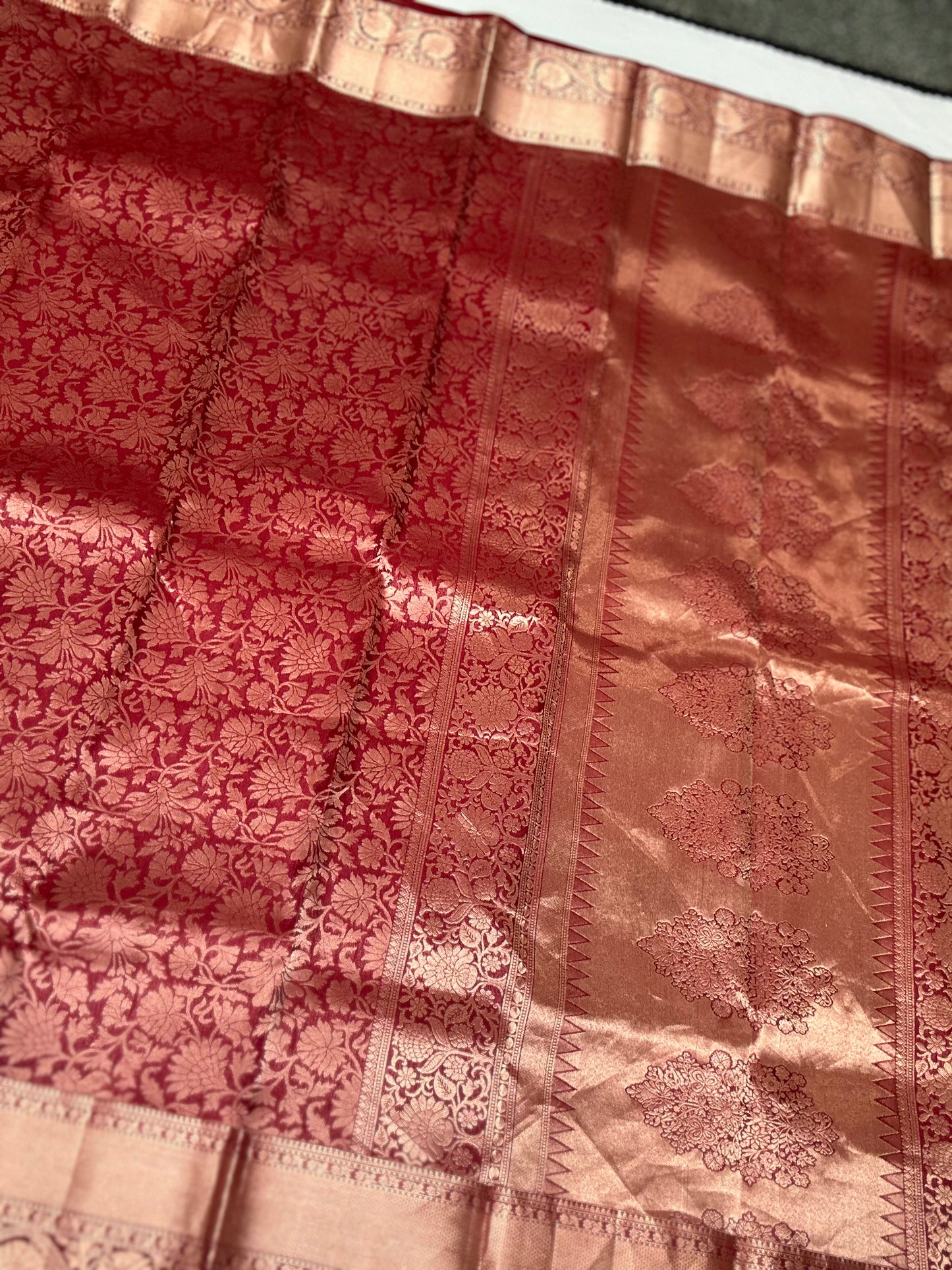 Kanjivaram Pattu Saree | Indian Traditional Saree | Bridal Saree
