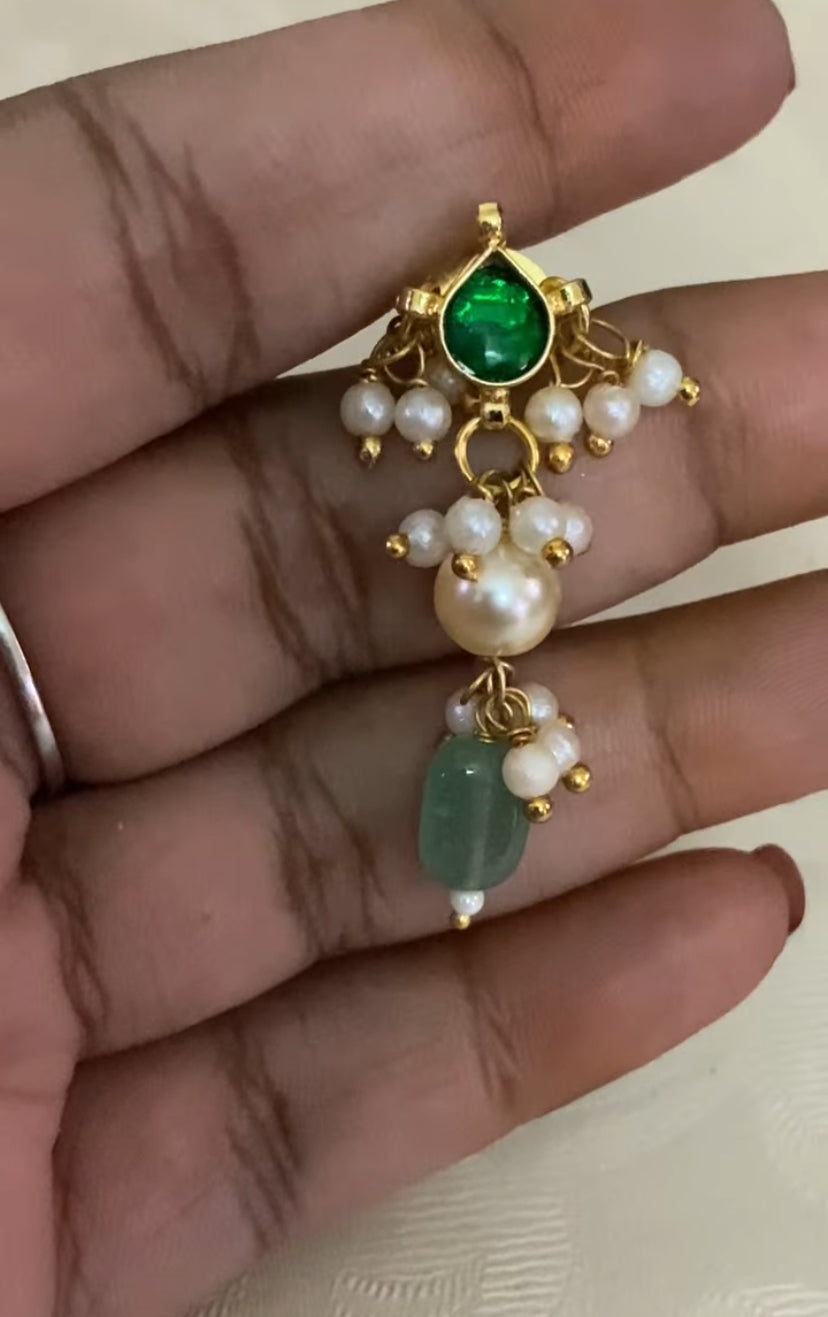 Antique Jadau Kundan Necklace Set   |  Kundan Necklace | Indian Jewelry In USA