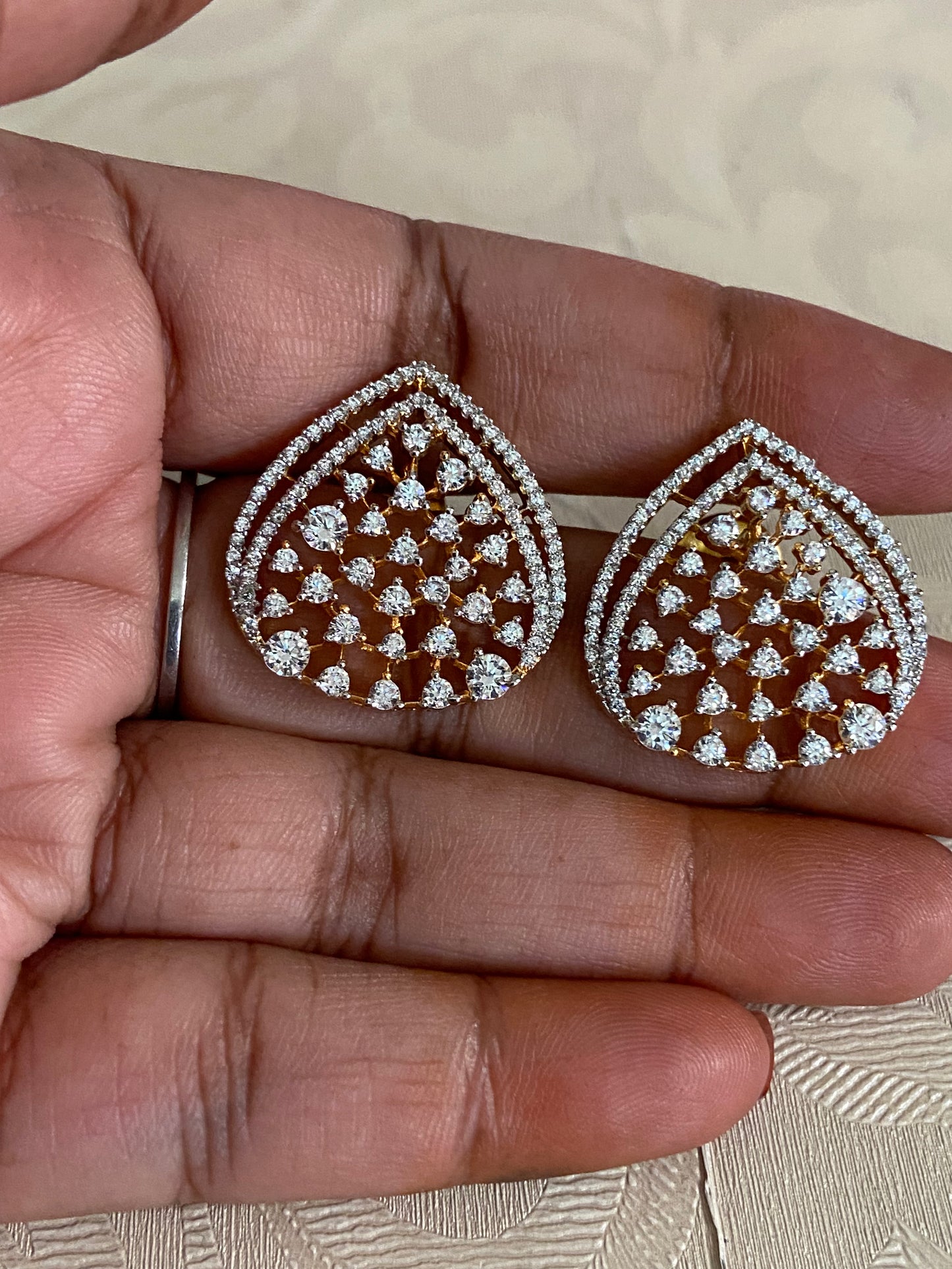 AD Studs Earrings  | Indian Earrings In USA