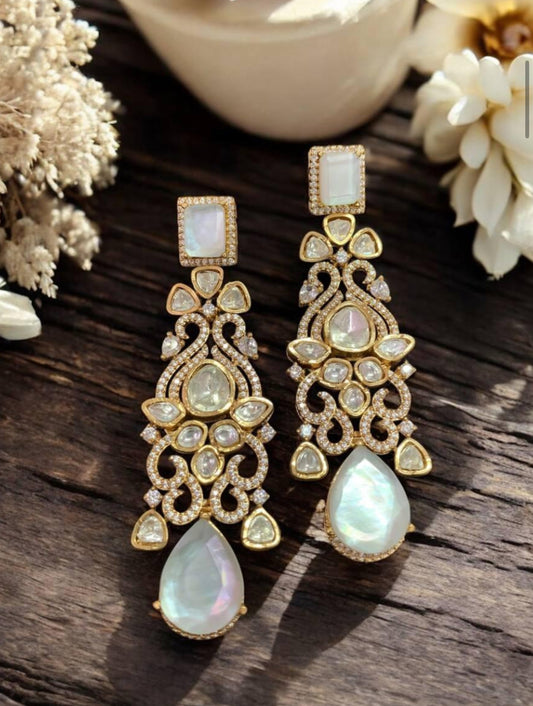 AD Kundan Earrings | Indian Jewelry In USA