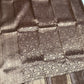 Pure Chocolate Brown Kanjivaram Silk Saree | Silk mark certified saree | Indian Sarees in USA