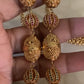 Antique Beads & Ruby Green Beads Mala Set | Indian Necklace