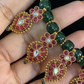 Kemp Mango Pendants Beads Necklace Set | Indian Jewelry In USA
