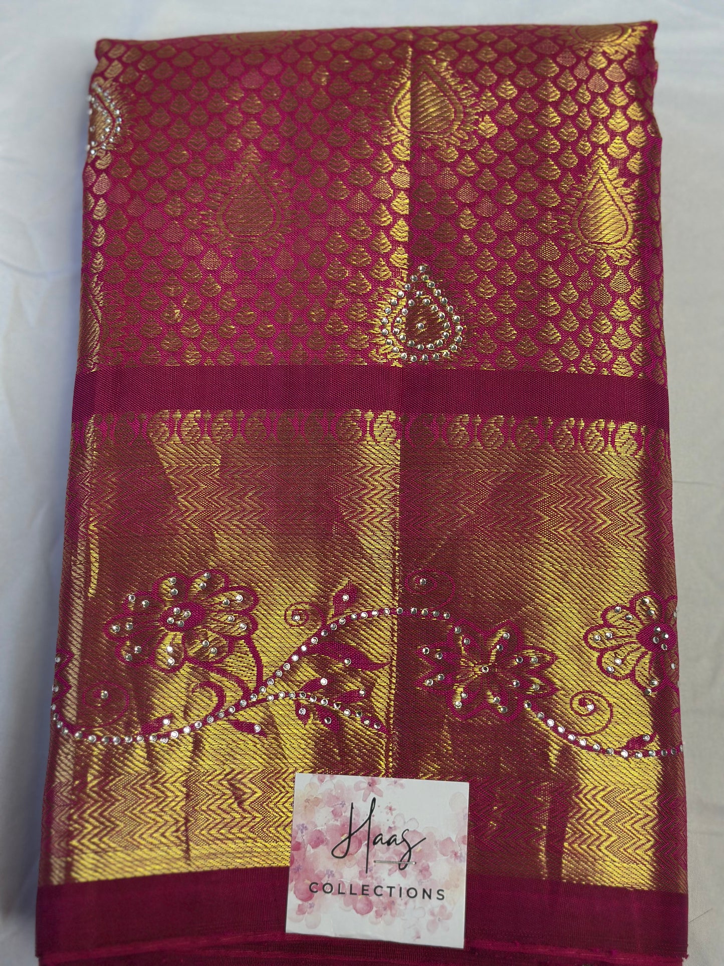 Pure Kanjivaram Pattu Saree | Indian Traditional Saree | Bridal Saree