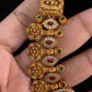 Antique Temple Lakshmi Necklace With Jumkis | Indian Traditional Jewelry
