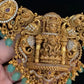 Antique Temple Lakshmi Necklace With Jumkis | Indian Traditional Jewelry