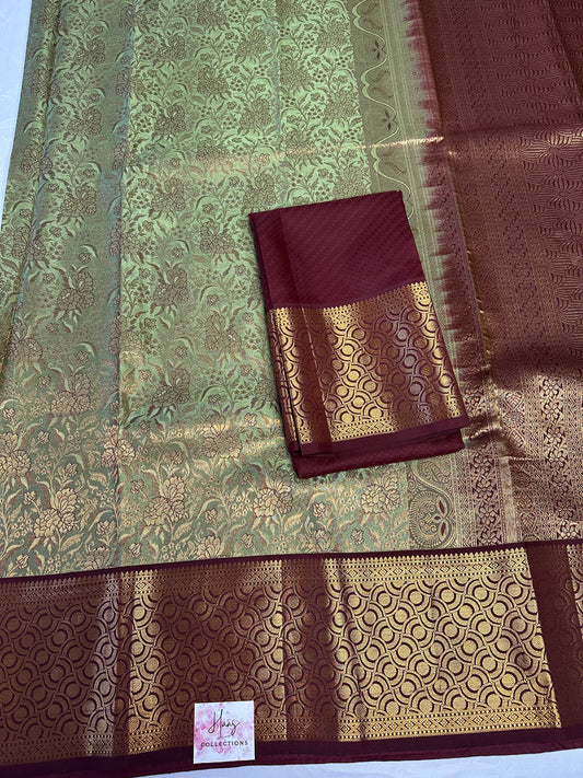 Kanjivaram Pattu Saree | Indian Traditional Saree | Bridal Saree