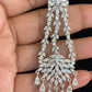 Rhodium Chandelier Earrings | Indian jewelry in USA