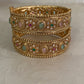 Antique Kundan Openable Bangles | Traditional Bridal Bangles