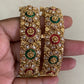 Antique Kundan Bangles | Openable Bangles | Indian Bridal Bangles