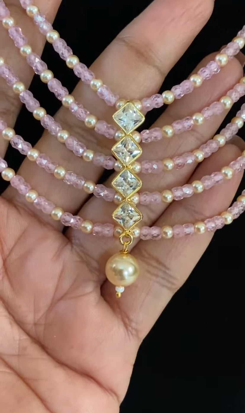 Premium stones Necklace Set | Indian Traditional Jewelry In USA