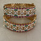 Antique Pearl Openable Bangles | Bridal Bangles |  Indian Jewelry IIn USA