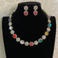 Multi Colour Kundan & AD Necklace | Latest Jewelry