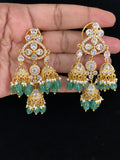 Moissanite Jumki Earrings | Latest Indian Jewelry