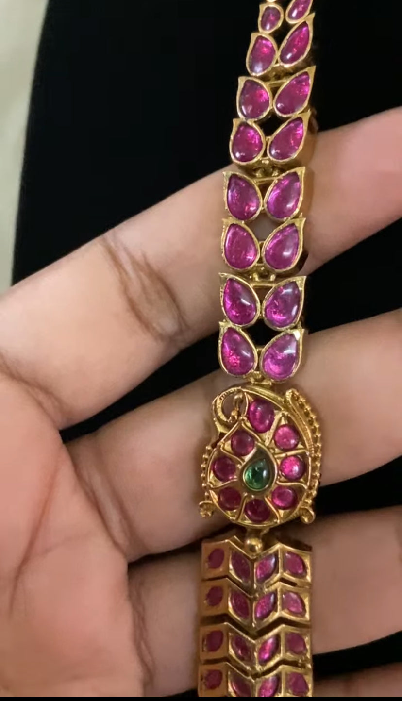 Long Kundan Necklace With Earrings | Indian Bridal Necklace In USA
