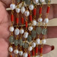 Coral Pearl Green Beads Mala | Exclusive Indian Beads Necklace