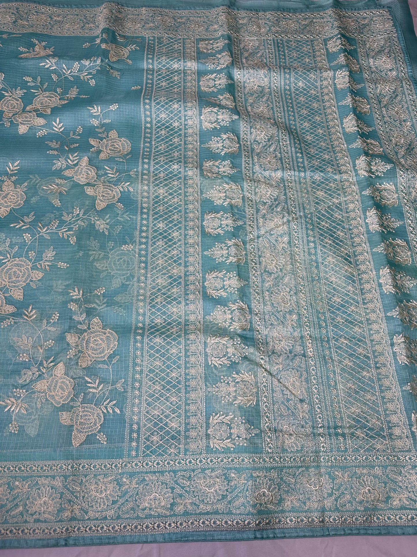 Pure Kota Light Weight Embroidery Saree | Indian Sarees In USA