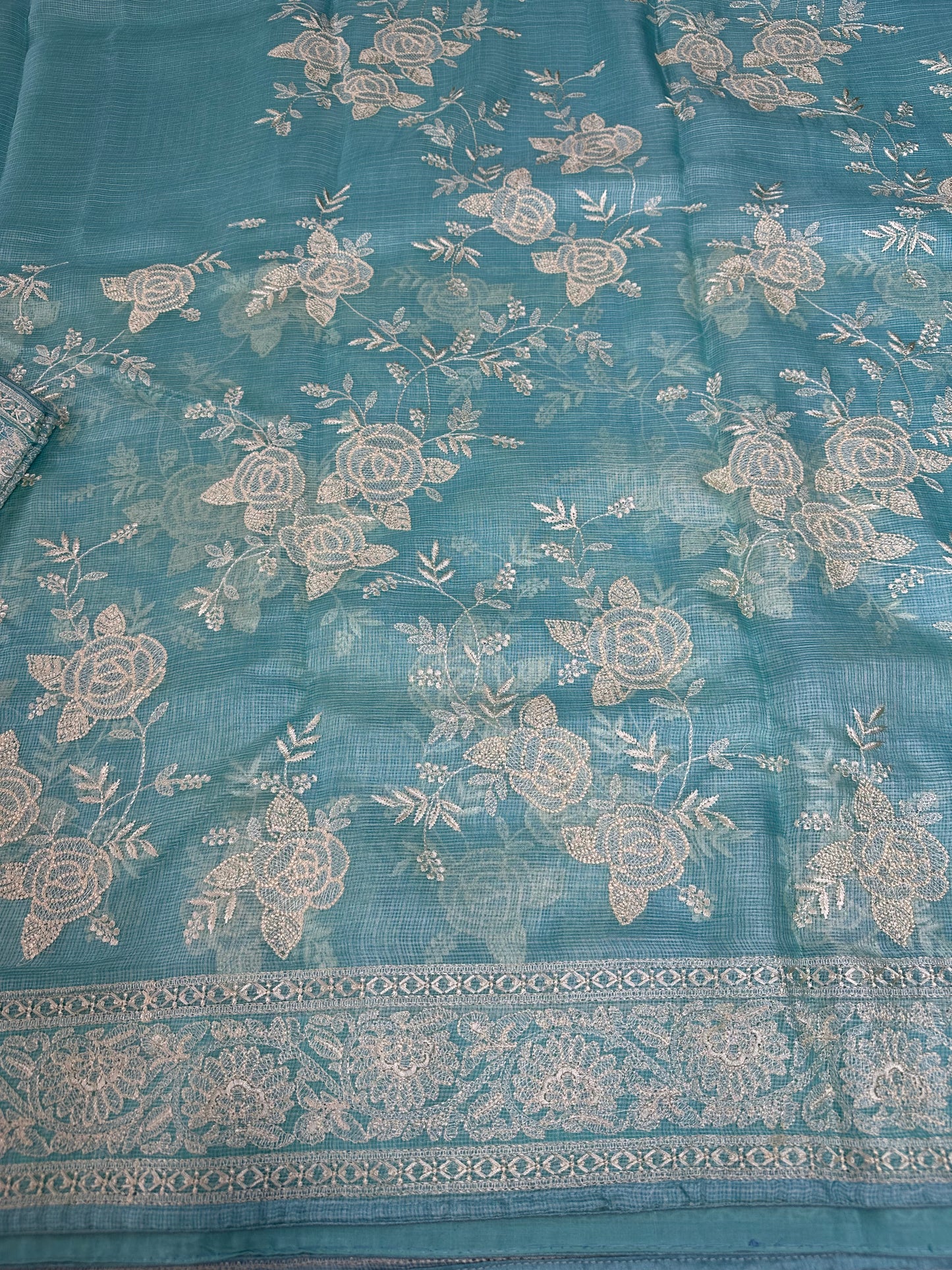Pure Kota Light Weight Embroidery Saree | Indian Sarees In USA