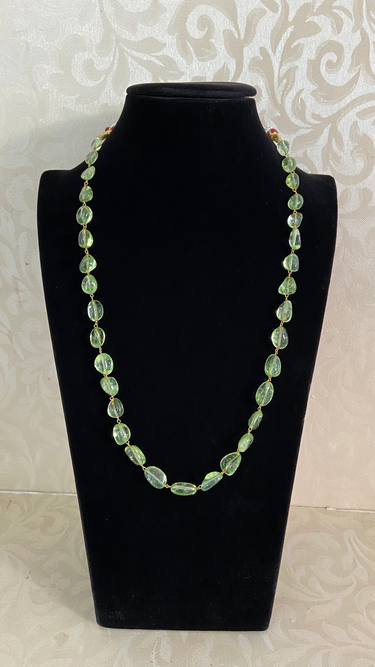 Quartz Stones Necklace | Indian Beads Necklace  | Gift Idea