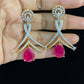 AD & Rubydrop Earrings | Indian Earrings