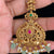 Antique Peacock Maang Tikka | Traditional Temple Maang Tikka
