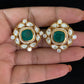 Polki Kundan Earrings | Indian  Studs Earrings