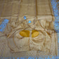 Pure Tussar Hand Work Saree | Indian Sarees In USA | Mustard Color saree