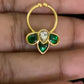 Antique Jadau Kundan Septum Ring|  Indian Nose Ring