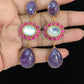 Fusion  Kundan Earrings | Indian jewelry in USA