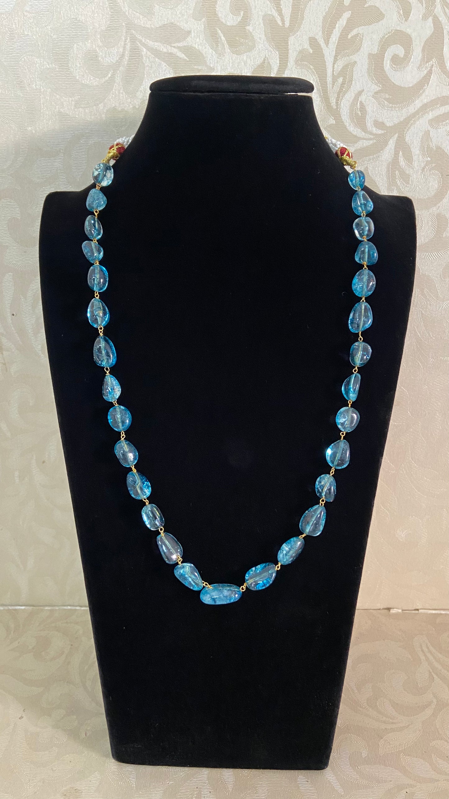 Quartz Stones Necklace | Indian Beads Necklace  | Gift Idea