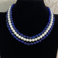 Onyx Beads & Pearls necklace | Indian Jewelry