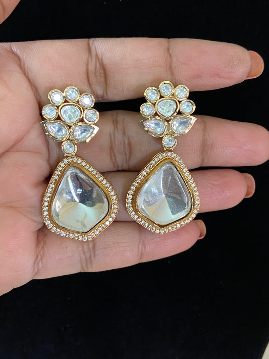 Polki Earrings | Indian Jewelry In USA