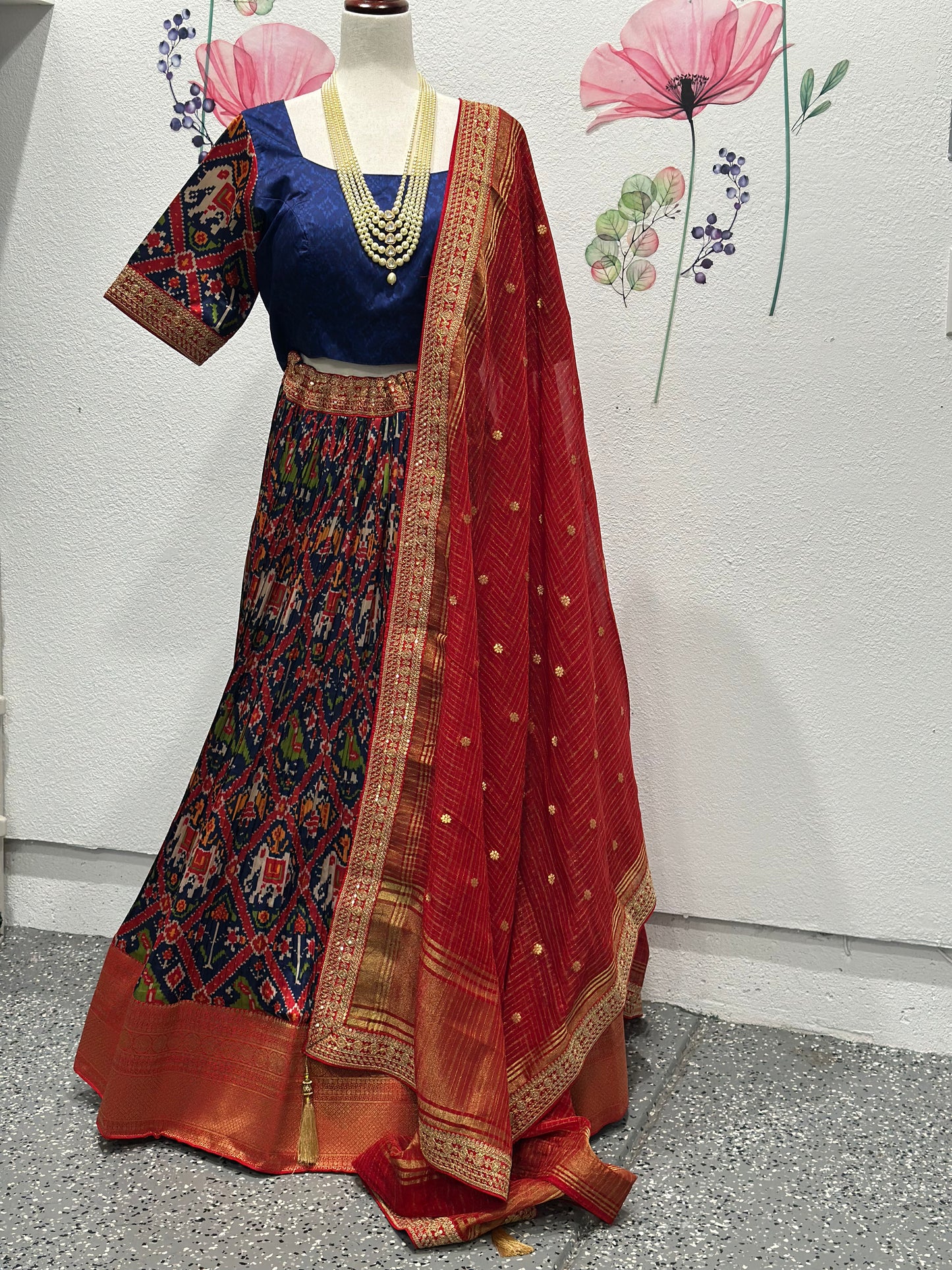 Patola  Lehanga Set | Ethnic Wear Lehanga | Traditional Langa Voni