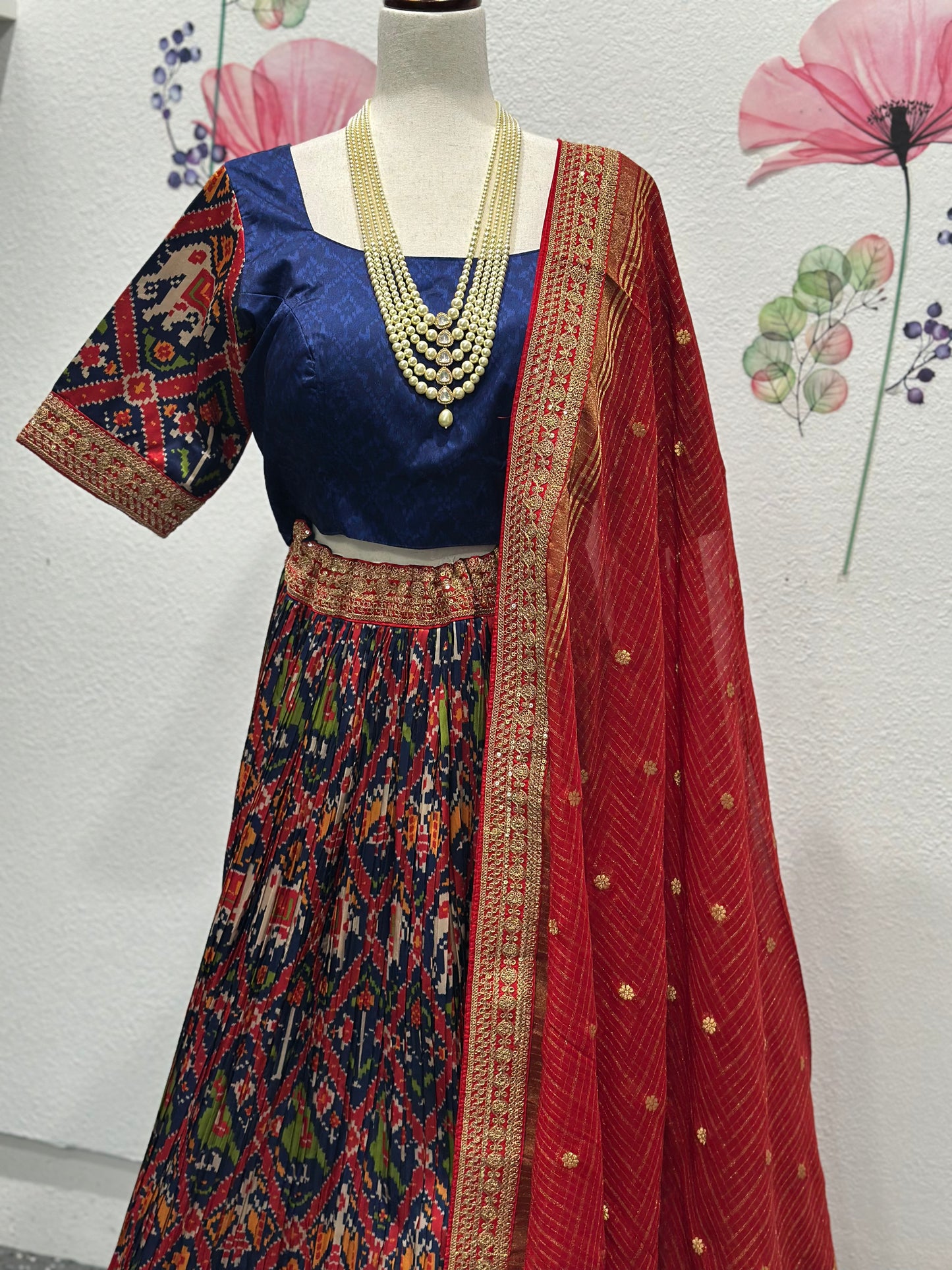 Patola  Lehanga Set | Ethnic Wear Lehanga | Traditional Langa Voni