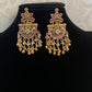 Antique Ruby Earrings | Indian Earrings