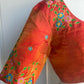 Rawsilk Tissue Embroidery Blouse | Party Wear Blouse | Indian Bridal Blouse