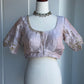 Rawsilk  Embroidery Blouse | Party Wear Blouse | Indian Bridal Blouse