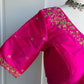 Rawsilk Embroidery Blouse | Party Wear Blouse | Indian Bridal Blouse