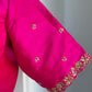Rawsilk Embroidery Blouse | Party Wear Blouse | Indian Bridal Blouse